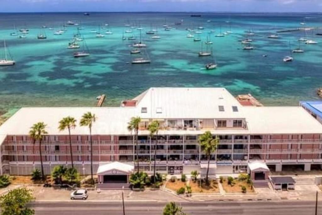 Superbe Studio Dolce Vita Vue Mer Plage Piscine Marigot  Exteriör bild