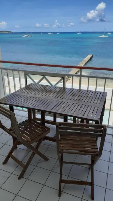 Superbe Studio Dolce Vita Vue Mer Plage Piscine Marigot  Exteriör bild