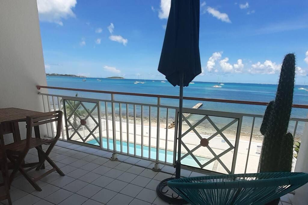 Superbe Studio Dolce Vita Vue Mer Plage Piscine Marigot  Exteriör bild