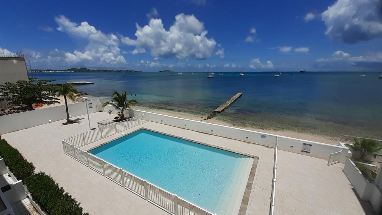 Superbe Studio Dolce Vita Vue Mer Plage Piscine Marigot  Exteriör bild